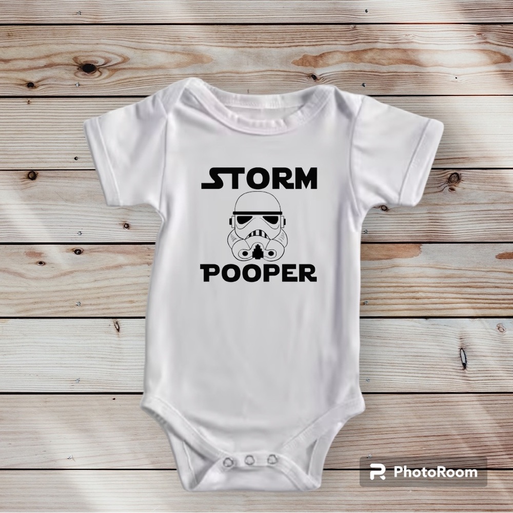 Custom made Star Wars onesie